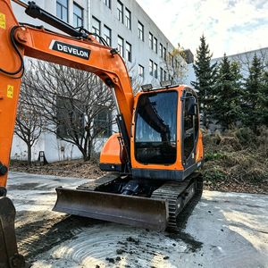 โรงงานจำหน่ายรถขุด DX75 7B 7 5 ตัน เครื่องจักรไฮดรอลิกแบบตีนตะขาบประสิทธิภาพสูง ใช้งานง่าย โครงสร้างแข็งแรงทนทาน - Product Image 3