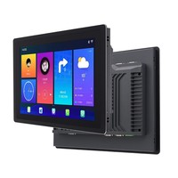 Computadora Industrial con Pantalla Táctil Impermeable, Montada en Pared, para Control Industrial, Panel PC Todo en Uno para Sala de Control de Locomotoras, I3/I5/I7
