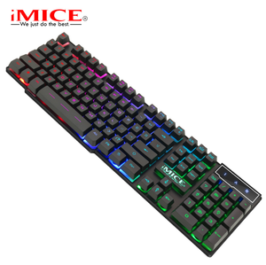<span class=keywords><strong>Clavier</strong></span> et souris de jeu filaires avec rétroéclairage, <span class=keywords><strong>clavier</strong></span> mécanique, kit de jeu <span class=keywords><strong>silencieux</strong></span>, ensemble de souris de jeu pour PC portable - Product Image 4
