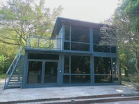 Maison conteneur préfabriquée moderne de luxe à montage rapide de 20 pieds pour bureau à domicile avec mobilier et salle de bain