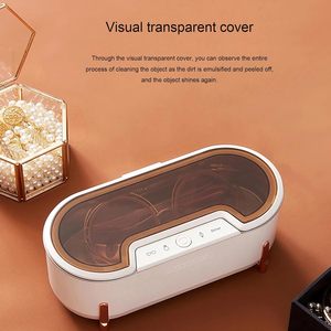 Nettoyeur à ultrasons pour bijoux, bagues, argent, lunettes, pièces de monnaie, 40 kHz, 600 ml, machine de nettoyage à ultrasons - Product Image 4