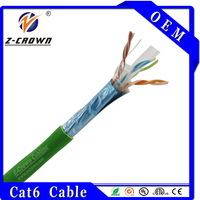 Câble de communication réseau CCA 90 degrés Ethernet Nexanz Cat6 305m Guangzhou