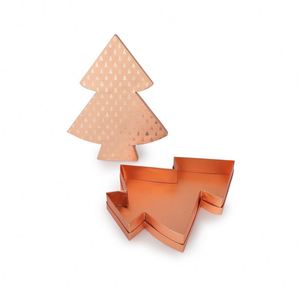 christmas tree gift box luxury chocolate present candy paper box