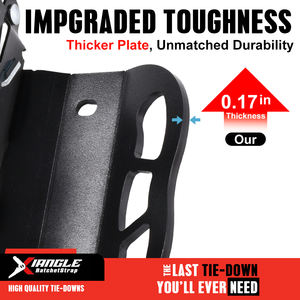 Ultimate 1 "25mm support monté auto-rétractable automatique Ford F150 sangles <span class=keywords><strong>à</strong></span> <span class=keywords><strong>cliquet</strong></span> rétractables Ford 150 support de lit de camion - Product Image 4