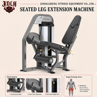 Machine à extensions de jambes assises à charge par broches pour l'entraînement des quadriceps, équipement de musculation pour salles de sport commerciales et clubs de fitness