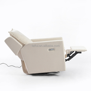 เก้าอี้ปรับเอนนั่งสำหรับให้นมลูกและพักผ่อน รุ่นขายดี สีเบจ - Product Image 3
