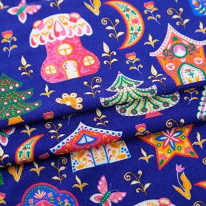 ผ้าไม้ไผ่เนื้อนุ่มสำหรับเดรสผ้าไหมพิมพ์ลายดิจิทัลผ้าไม้ไผ่รีไซเคิลออร์แกนิกแบบกำหนดเองสินค้าใหม่ - Product Image 3