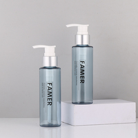 Oneup — bouteille cylindre cosmétique 120ml, 4oz, avec distributeur de pulvérisation de brume, lotion en plastique, 150ml, 200ml, 250ml