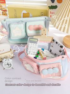 Nouvelle Trousse à Crayons Double Couche Grande Capacité Super Tendance 2025 – Design Original pour Filles Collégiennes - Product Image 3