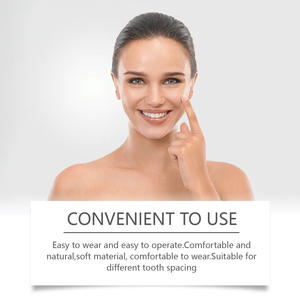 Oralhoe ซิลิโคนยึดฟันปลอมแบบสแนปอินสวมใส่สบายชุดบรรจุชั่วคราวสำหรับฟันสำหรับใช้ในบ้าน - Product Image 5