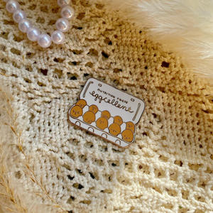 Spille in metallo smaltato personalizzate per Notebook regalo personalizzato perni in metallo smalto stampa Logo distintivi di sicurezza - Product Image 2