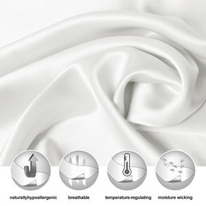 โรงงานขายส่งที่กำหนดเองหรูหราสะดวกสบายซูเปอร์นุ่ม100% หม่อนผ้าไหมปลอกหมอนสำหรับผม - Product Image 3