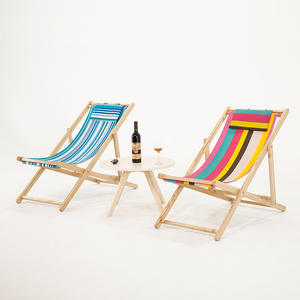 <span class=keywords><strong>Pas</strong></span> <span class=keywords><strong>cher</strong></span> En Bois En Plein Air Pliant Pêche Chaise longue <span class=keywords><strong>Jardin</strong></span> Chaises De Plage - Product Image 2