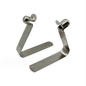 ステンレス鋼スプリングボタンクリッププッシュボタンクリップ、カヤックパドルキャンプテントポール用チューブロッキングピンクリップ - Product Image 6