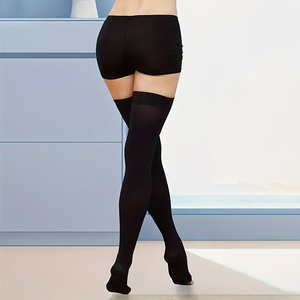 <span class=keywords><strong>Bas</strong></span> <span class=keywords><strong>de</strong></span> <span class=keywords><strong>contention</strong></span> médicaux sur mesure, 30-40 mmHg, anti-varices, pour hôpital, cuisse haute, bout ouvert, compression extra ferme - Product Image 6