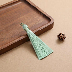 长度8厘米抗皱涤纶冰丝光滑流苏节日挂饰灯笼包装饰品 - Product Image 6