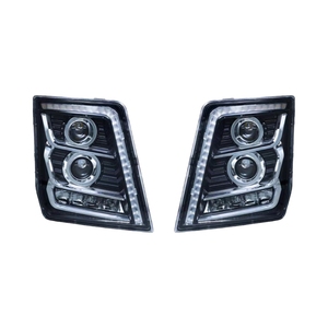 Chất lượng cao Phụ tùng xe tải shacman f3000 X3000 X5000 X6000 H3000 <span class=keywords><strong>LED</strong></span> kết hợp đèn pha đèn sương mù dz93189723020 dz93189723010 - Product Image 5