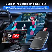 Adaptador de caja de inteligencia Artificial inteligente Unichip Carplay inalámbrico sin costuras para Apple Ford Explorer 2020 RAV4 2019 Audi A8