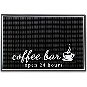 Tapete Antideslizante de Goma para Bar, Personalizable con Logotipo, en Verde, Rojo y Negro, Tapete de PVC Suave para Bar de Cócteles, para España, Yichang, <span class=keywords><strong>Desperados</strong></span> - Product Image 5