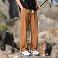 Pantalon Cargo Technique de Randonnée Premium pour Homme, Grande Taille 8XL, Logo Personnalisé, en Nylon 88/12 et Soie Glacée, Approvisionnement Unique