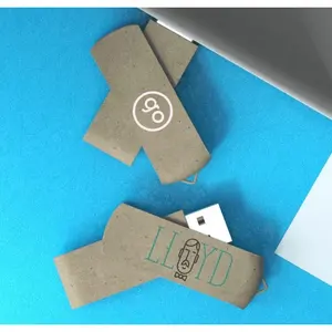 อุปกรณ์ยั่งยืนที่ผลิตจากพลาสติกรีไซเคิล USB Reloaded - Product Image 3