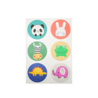 Autocollant aromatique écologique non tissé, patch désodorisant aux huiles essentielles pour vêtements d'enfants, décalcomanie parfumée longue durée, vente en gros