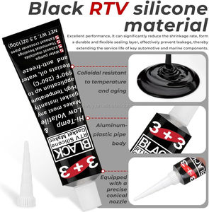 <span class=keywords><strong>Colle</strong></span> adhésive en silicone noir KENO résistante à la chaleur <span class=keywords><strong>pour</strong></span> fours - Product Image 2