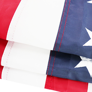 Bolisi Bán Buôn 210D Nylon Hoa Kỳ Mỹ Cờ Nhiệm Vụ Nặng Nề Khâu USA Mỹ Thêu Cờ - Product Image 5