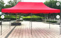 Tente pliante, auvent, pavillon, auvent de jardin, résistant à l'eau et aux UV, en tissu Oxford robuste, avec structure en fer, directement de l'usine Xinyuanxiang