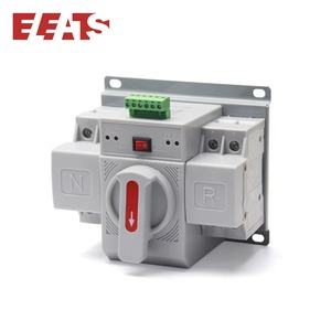 Interruptor de Transferencia Automática Tipo Manivela EATS-M, Interruptor de Transferencia de Doble Alimentación de Bajo Voltaje 5 KA, Interruptor de Transferencia Pequeño - Product Image 6
