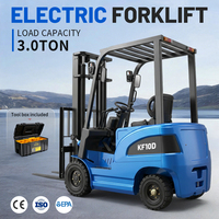 Chariot élévateur tout-terrain certifié CE avec détection de piétons FD100-10T, entièrement piétonnier, performances fiables