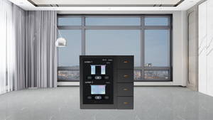 Tuya 4 gang ZigBee thông minh sản phẩm nhà tường chuyển đổi với màn hình cảm ứng hiển thị ứng dụng bảng điều khiển khách sạn hỗ trợ Google Alexa F3 PRO - Product Image 5