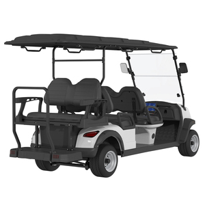 Voiturette de <span class=keywords><strong>golf</strong></span> certifiée CE, moteur 48V 5Kw, batterie lithium 48 volts, <span class=keywords><strong>6</strong></span> places - Product Image 3