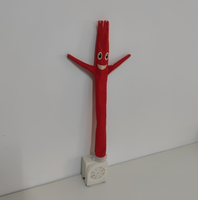 Danseur de ciel de bureau gonflable rouge Offre Spéciale de Beile pour les jouets extérieurs de cadeau de promotion