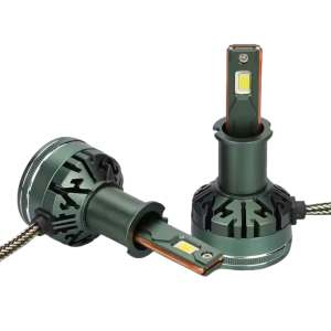 ไฟหน้ารถยนต์ V45PRO 120W 3570 Csp LED รุ่น 9006 พร้อมพัดลมระบายความร้อน ใช้หลอดไฟหน้าแบบ LED รุ่น H1 H4 <span class=keywords><strong>H7</strong></span> H11 แสงสีฟ้า 6500K และแสงสีขาว 6000K วัสดุอะลูมิเนียม - Product Image 5