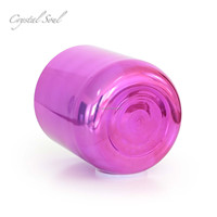 CrystalSoul Titane Électrolytique Violet Chakra Équilibre Reiki Energy Bowl Vente en gros Direct Bas Prix Quartz Produit