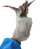 Jouet interactif en forme de queue de chat en peluche pour chatons, accessoires d'exercice et de jeu pour chats, queue de lapin en fourrure, fournitures pour animaux de compagnie en gros