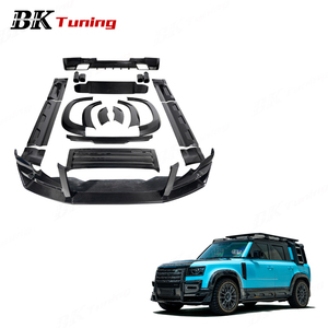 قطع هيكل السيارة من ألياف الكربون الجافة بنمط BK لترقية لاند روفر ديفندر 110 - Product Image 1