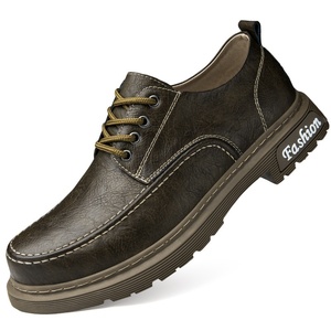 Nouvelle Chaussure Décontractée <span class=keywords><strong>Homme</strong></span> Style Britannique à Lacets, Rehaussante, Respirante, à Coupe Basse, pour Sports de Plein Air et Automne - Product Image 1