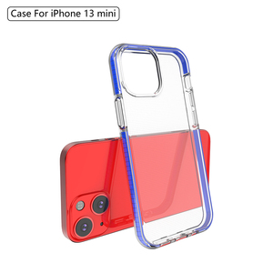 เคสโทรศัพท์มือถือแบบใสกันกระแทก 3 มิติ พร้อม Airbag TPU บางเฉียบ ป้องกันการตก ป้องกันกล้อง สำหรับ iPhone 13 Mini แบบหุ้มเต็มตัว - Product Image 1
