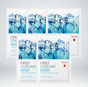Cell Fusion C Post Alpha First Cooling Facial Mask Sheet 5 Sheets Soothing Calming Hydrating Repair Skin Care Facial Mask Set - Product Image 6
