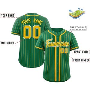 Custom Stripe <b>Baseball</b> Jersey Unisex Adult Personalized Stitched Name Number Teamname Breathable Sport Apparel - Product Image 3