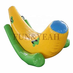 Thương mại PVC nổi trò chơi thể thao cho trẻ em và người lớn <span class=keywords><strong>Inflatable</strong></span> chuối nước bập bênh <span class=keywords><strong>Rocker</strong></span> nổi hồ bơi đồ chơi - Product Image 2