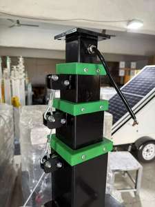 Torre de Monitoreo Manual Modelo 30KG 5M con Mástil Elevable, Torre de Señalización, Torre de CCTV con Caja <span class=keywords><strong>El</strong></span>éctrica - Product Image 6