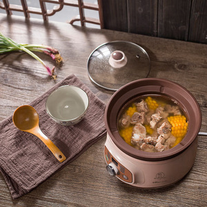 Olla Eléctrica Multifunción Bear de 2L con Función de Reserva para Sopas - Product Image 4