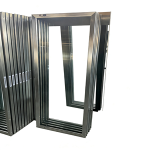 Puerta de Vidrio Refrigerada con Panel Transparente de Visión Completa para Exhibidores de Alimentos con Ajuste Comercial Universal - Product Image 4