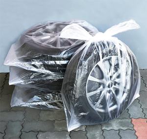 תיק צמיג ldpe מותאם אישית תיק צמיג גדול תיק צמיג עמיד - Product Image 6