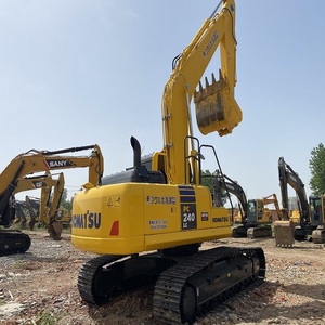 Komatsu PC240 pelleteuse hydraulique sur chenilles 24 tonnes japonaise avec moteur pour la construction en vente d'occasion - Product Image 2