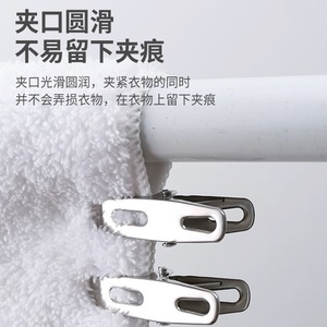 Stainless Steel Clothes Drying <b>Clips</b> Various Sizes Durable Windproof <b>Quilt</b> Holder Rectangle Shape 100 Pcs Set - Product Image 4