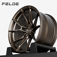 Jantes forgées sur mesure en aluminium satiné 6061-T651 à rayons en Y, de 15 à 26 pouces, 5x120.65 5x114.3 pour Porsche 911 GT3 RS Ram 1500 TRX